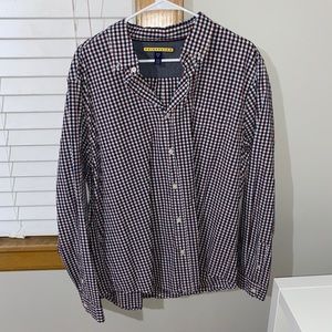 Button down squared shirt